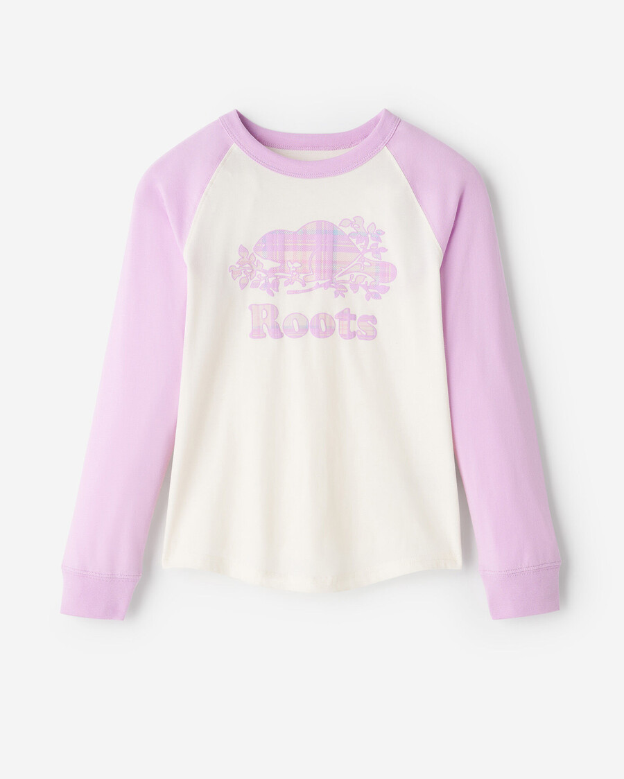 camiseta de béisbol a cuadros para niños