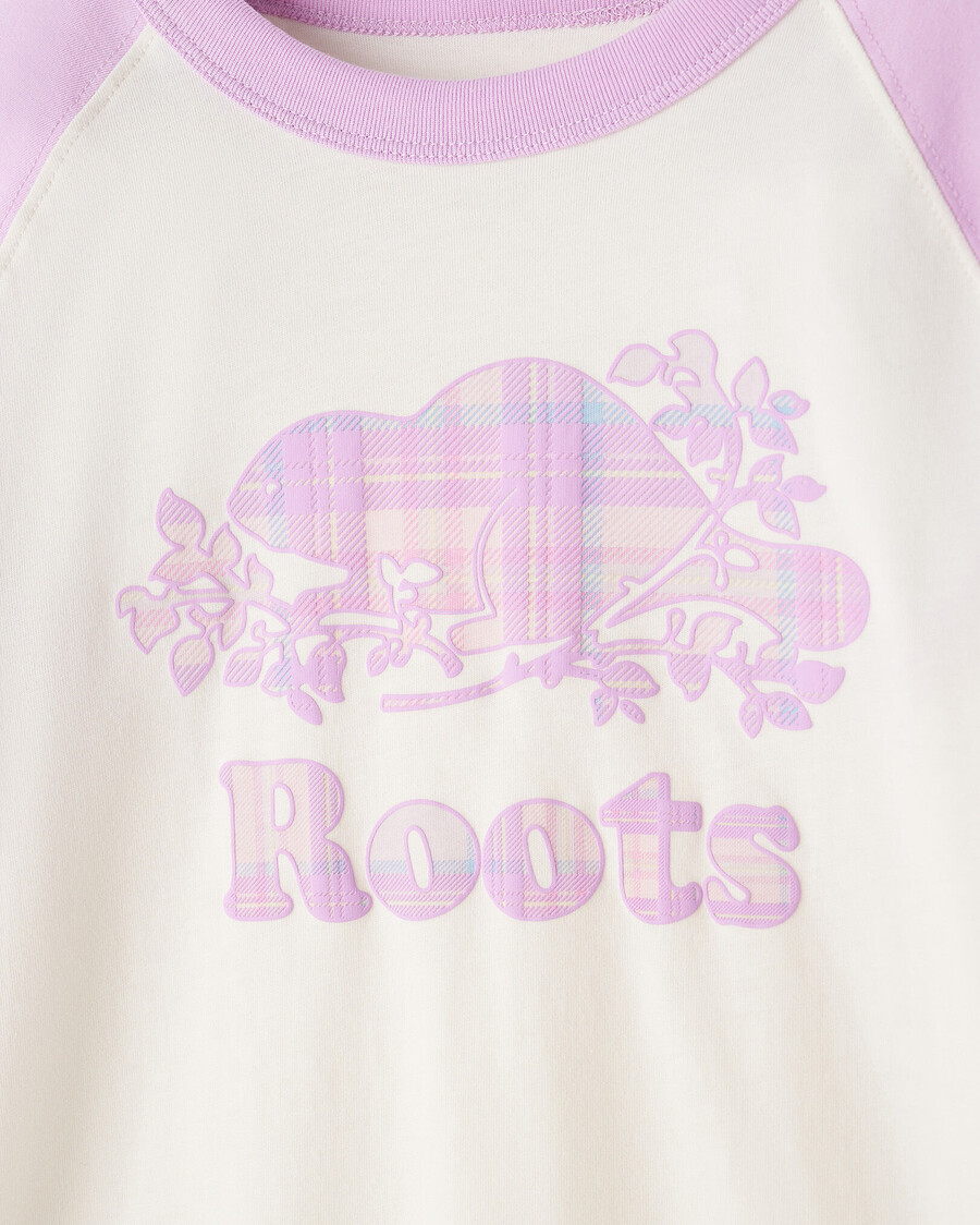 camiseta de béisbol a cuadros para niños