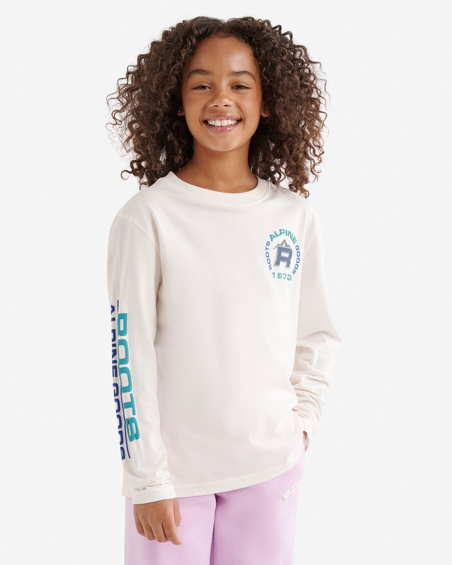 camiseta infantil alpine goods