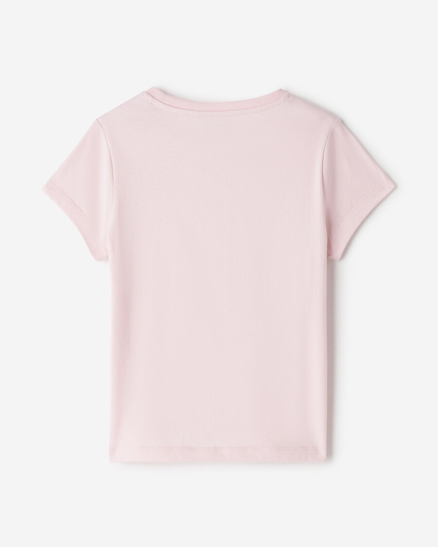 camiseta ajustada petal pop para niños