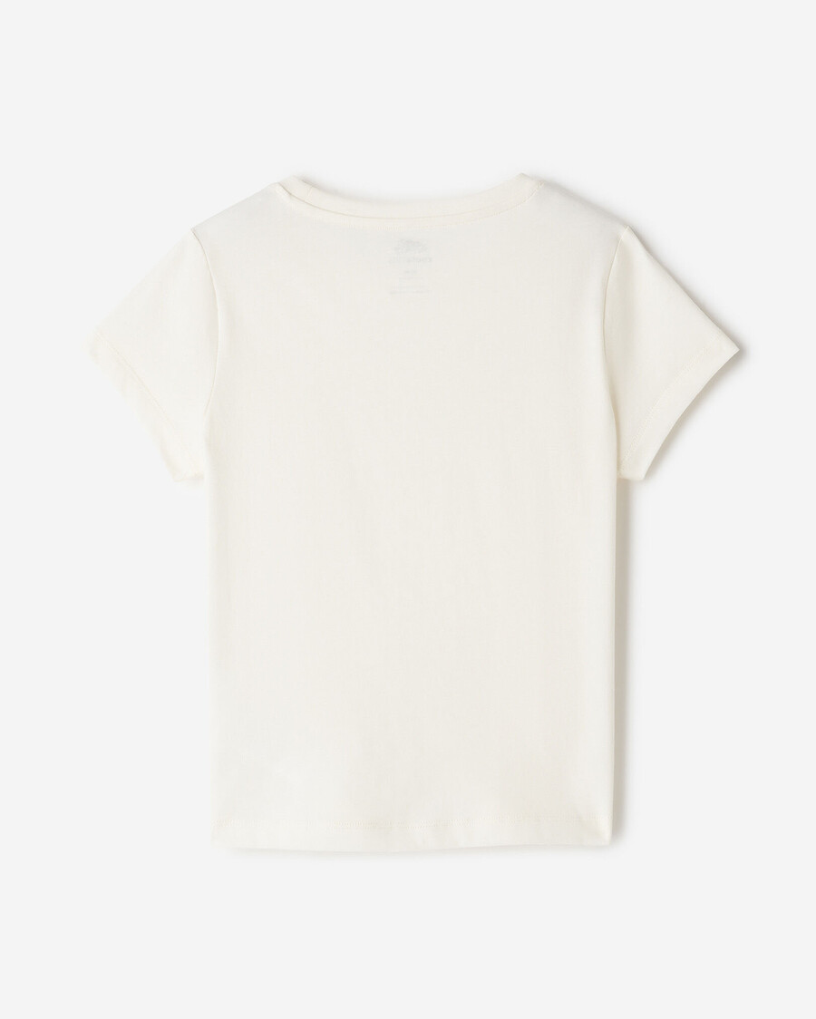 camiseta ajustada petal pop para niños