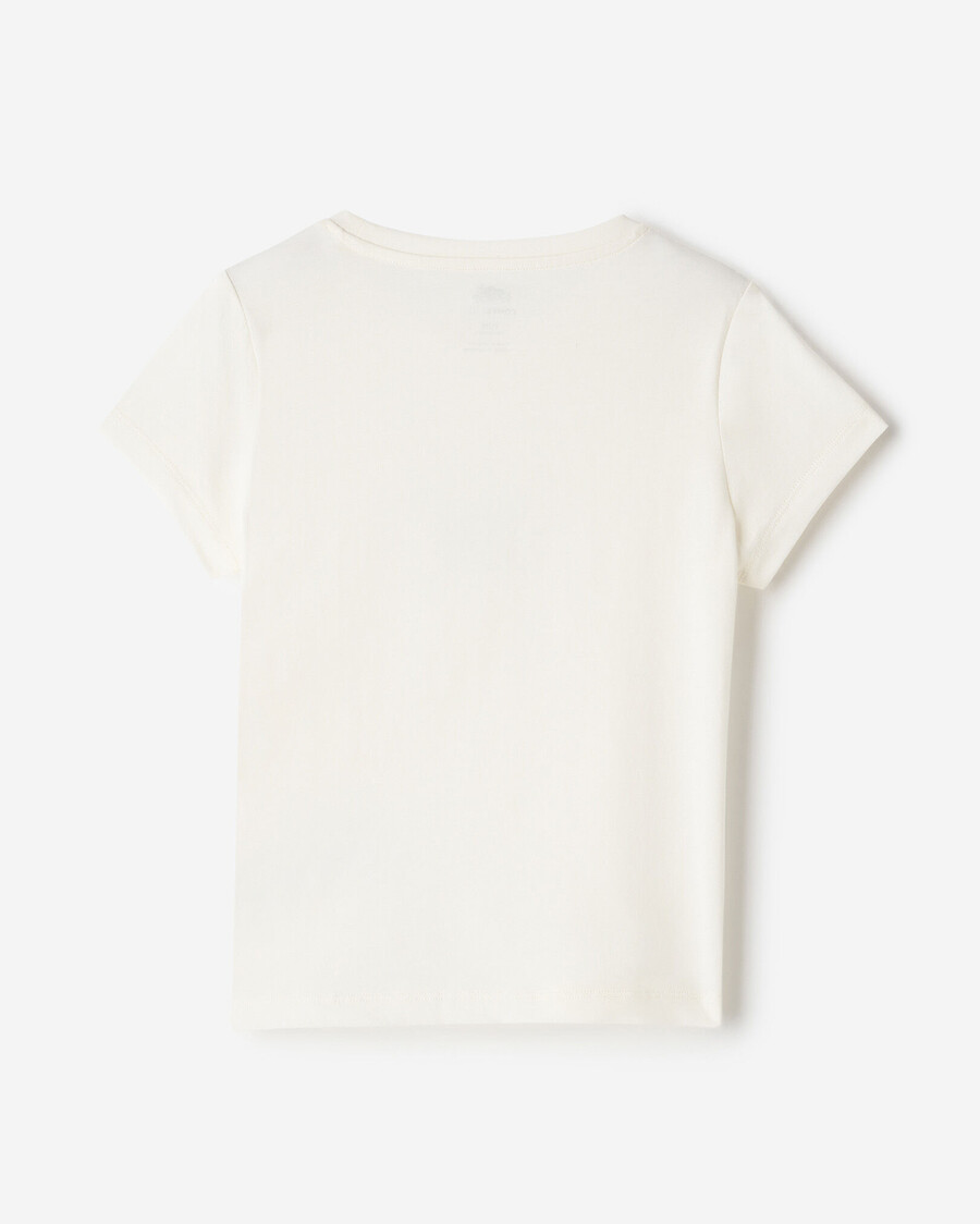 camiseta ajustada petal pop para niños