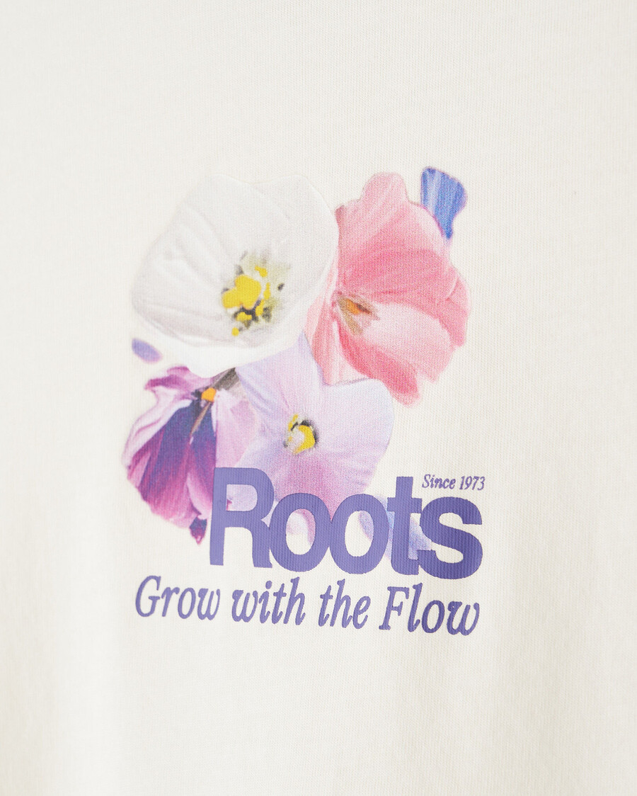 camiseta ajustada petal pop para niños