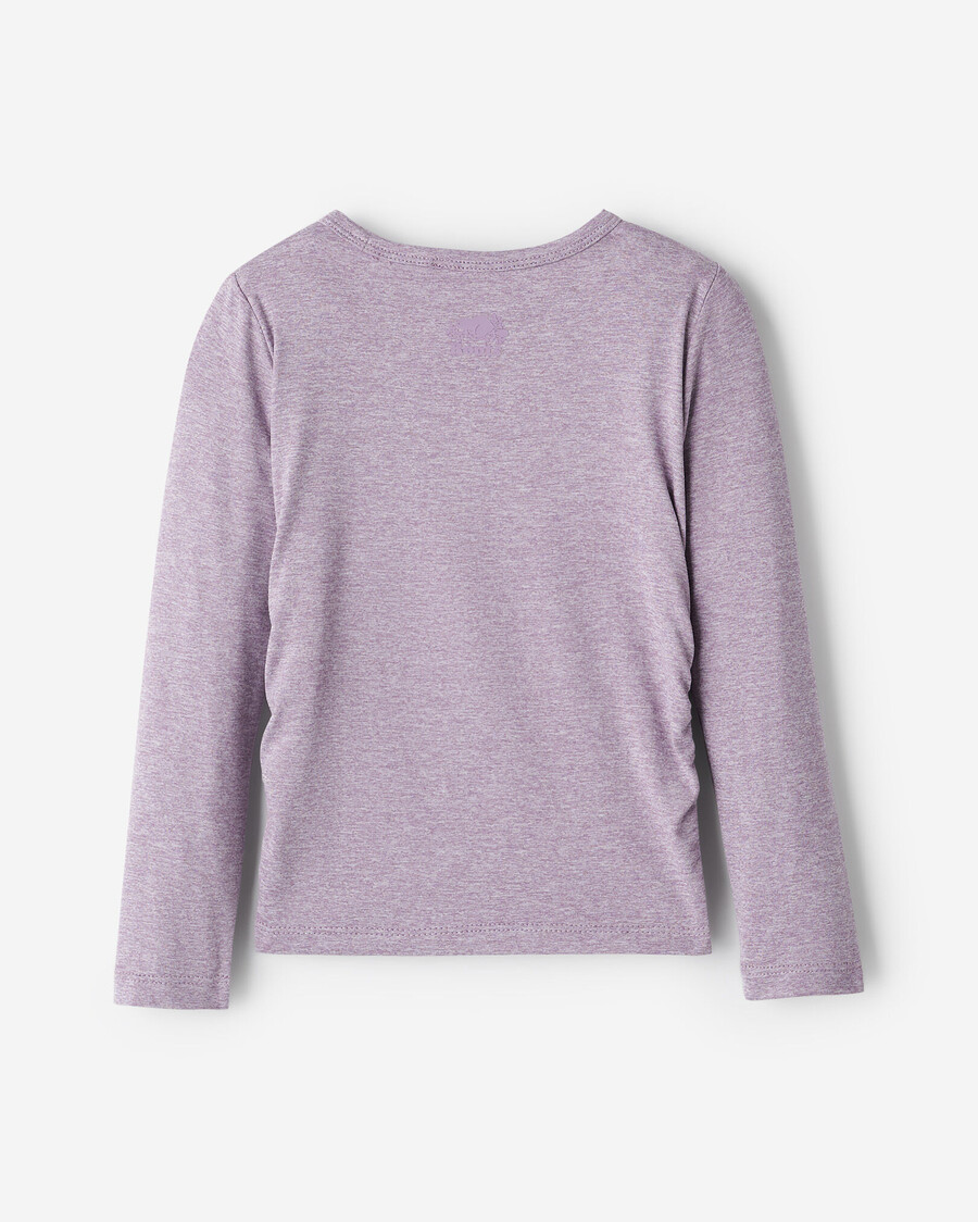camiseta deportiva ajustada para niñas pequeñas