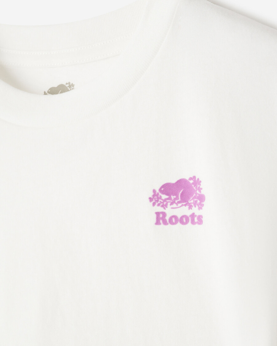 camiseta cuadrada sin mangas para niñas pequeñas