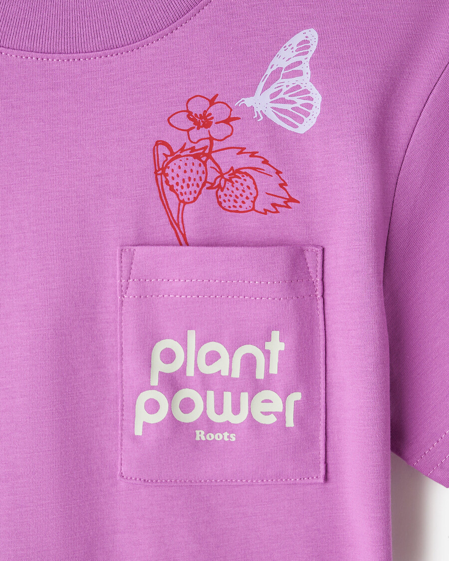 camiseta holgada con bolsillo para niño pequeño