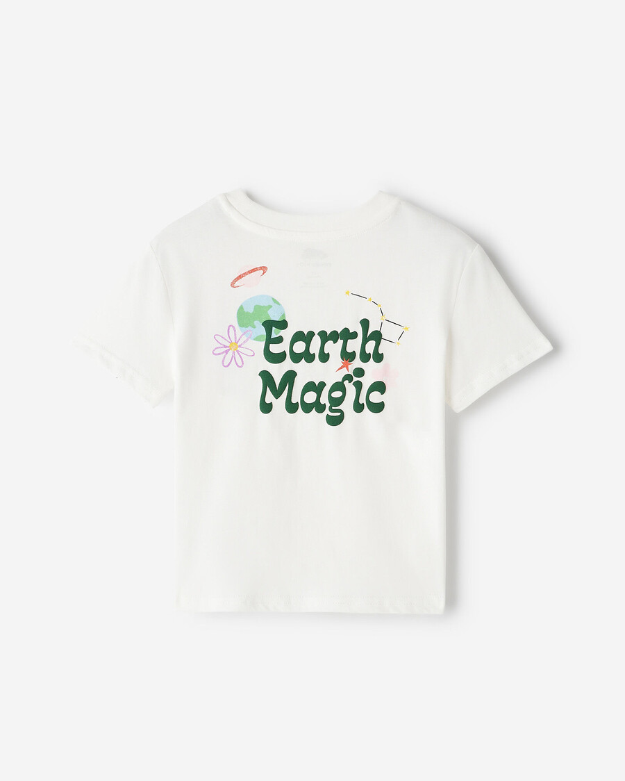 camiseta earth magic para niños pequeños