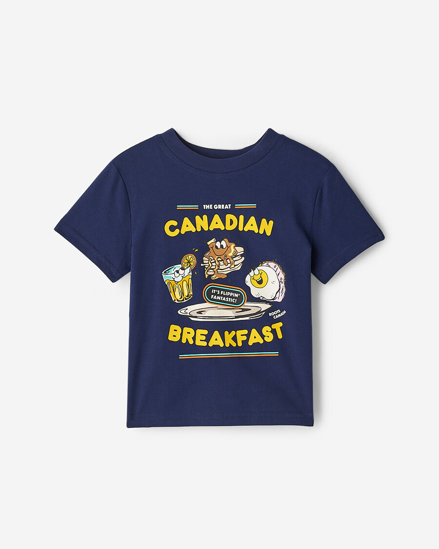 camiseta de la serie de comida para niños pequeños
