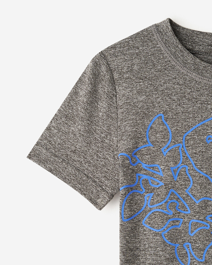 camiseta gráfica activa para niños pequeños