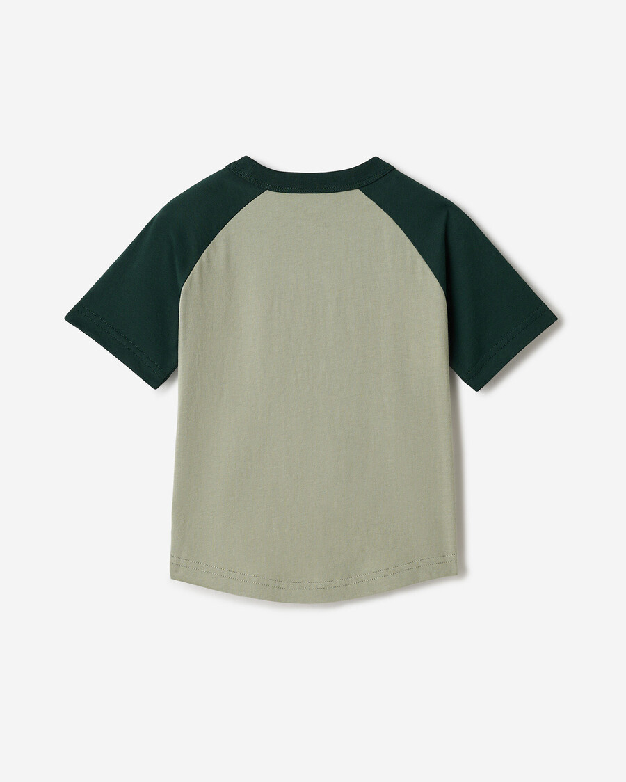 camiseta de béisbol de manga corta para niño pequeño cooper