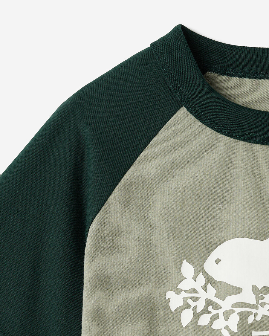 camiseta de béisbol de manga corta para niño pequeño cooper