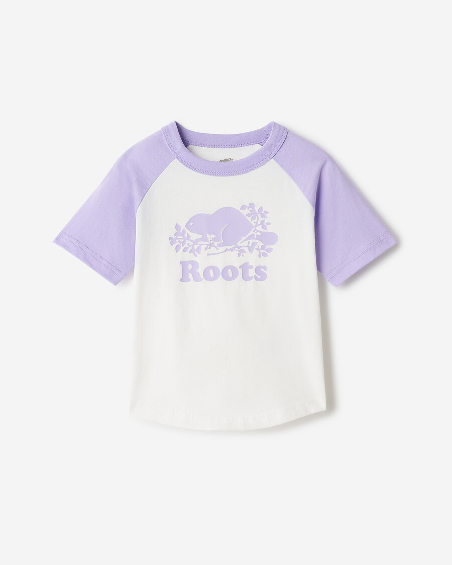 camiseta de béisbol de manga corta para niño pequeño cooper