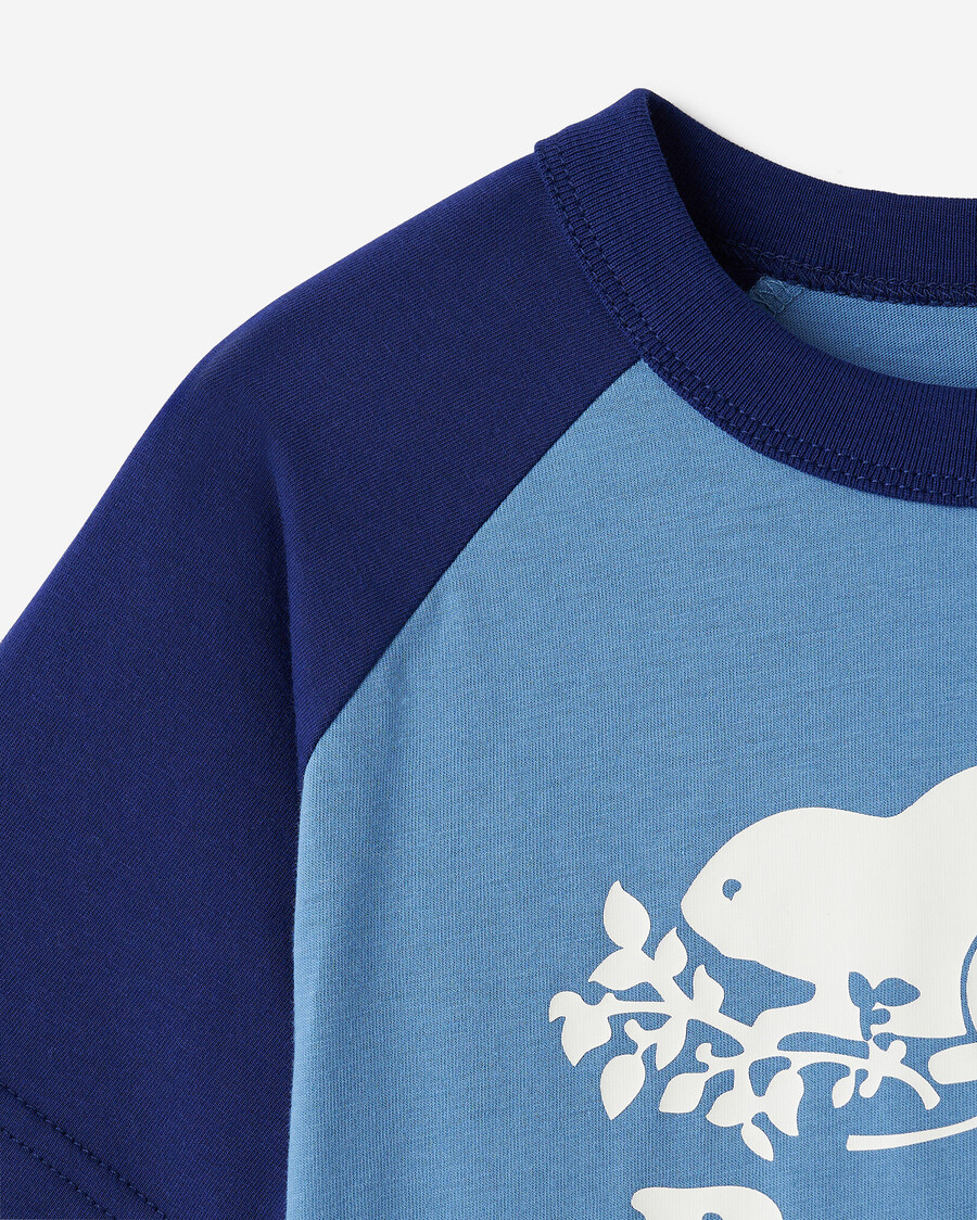 camiseta de béisbol de manga corta para niño pequeño cooper