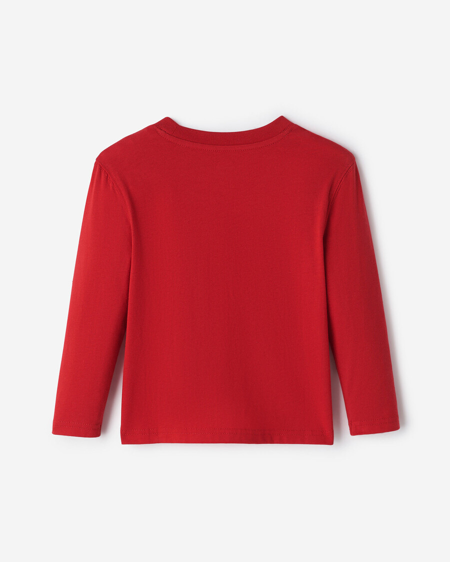 camiseta de la empresa de invierno para niños pequeños