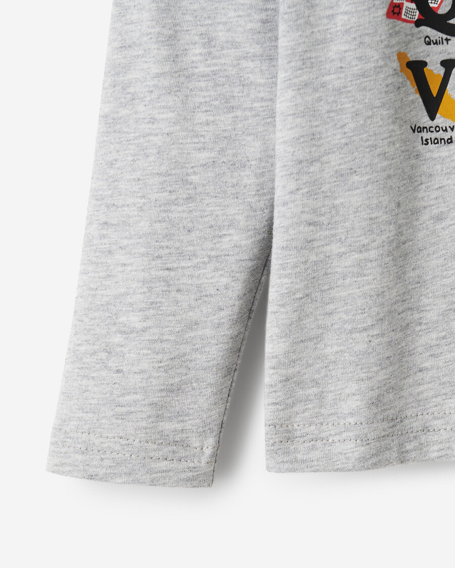 camiseta infantil abc de canadá