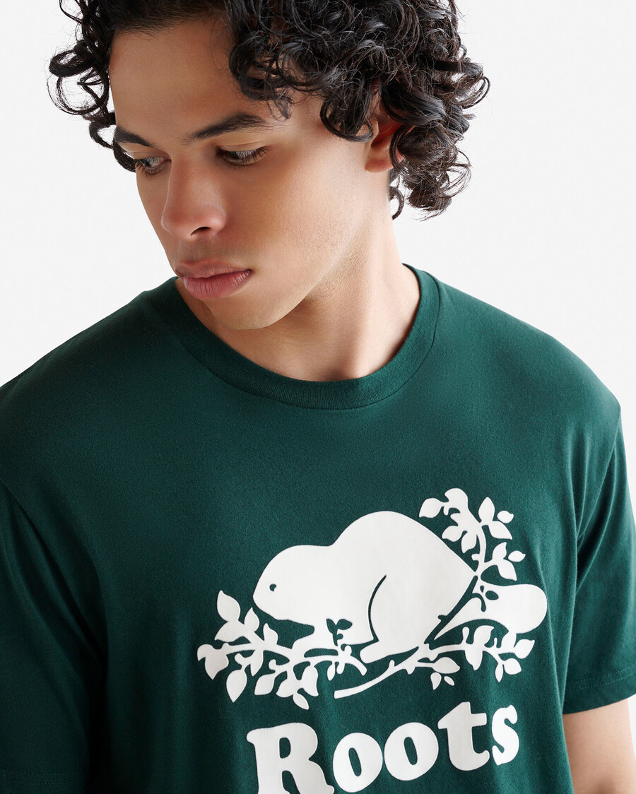 camiseta orgánica cooper beaver para hombre