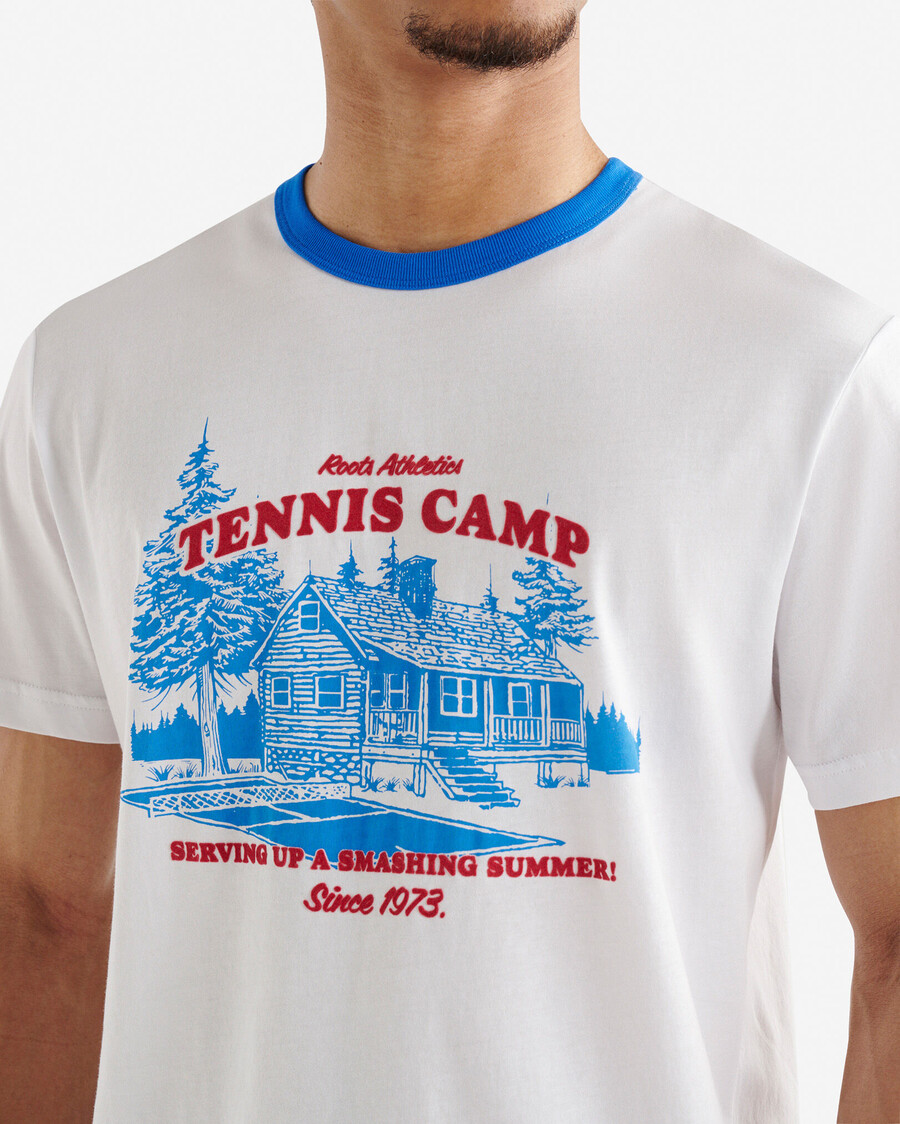 camiseta del club de campamento para hombre