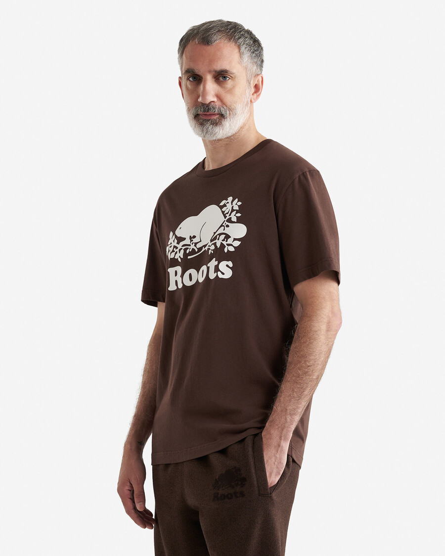 camiseta orgánica cooper beaver para hombre