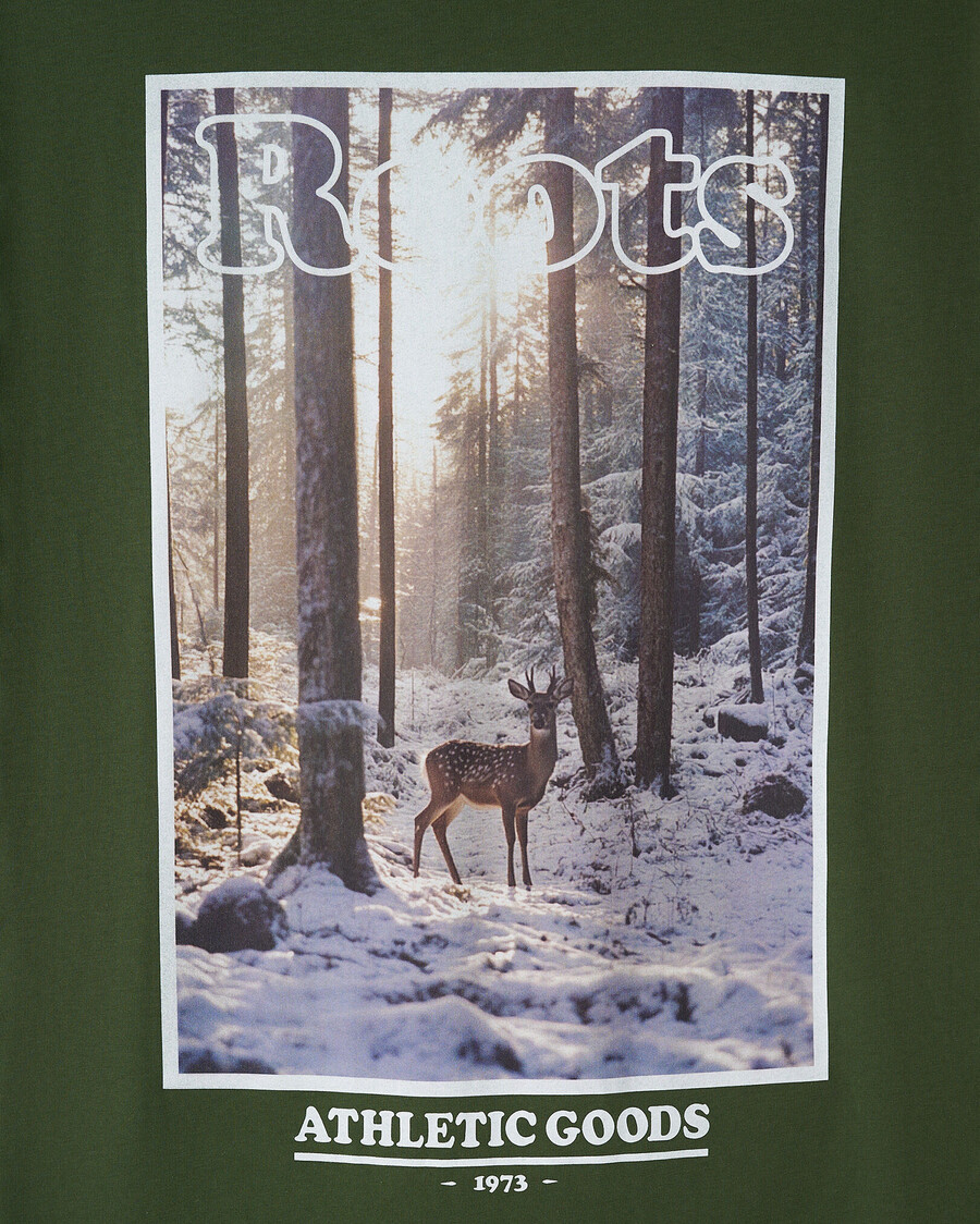 camiseta northern wild para hombre