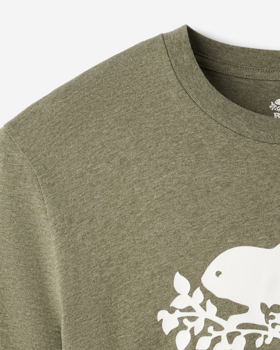 camiseta orgánica cooper beaver para hombre