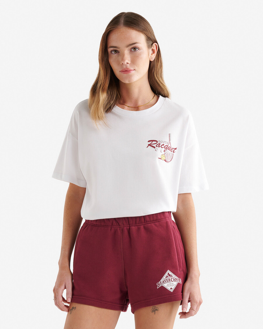 camiseta roots racquet club para mujer