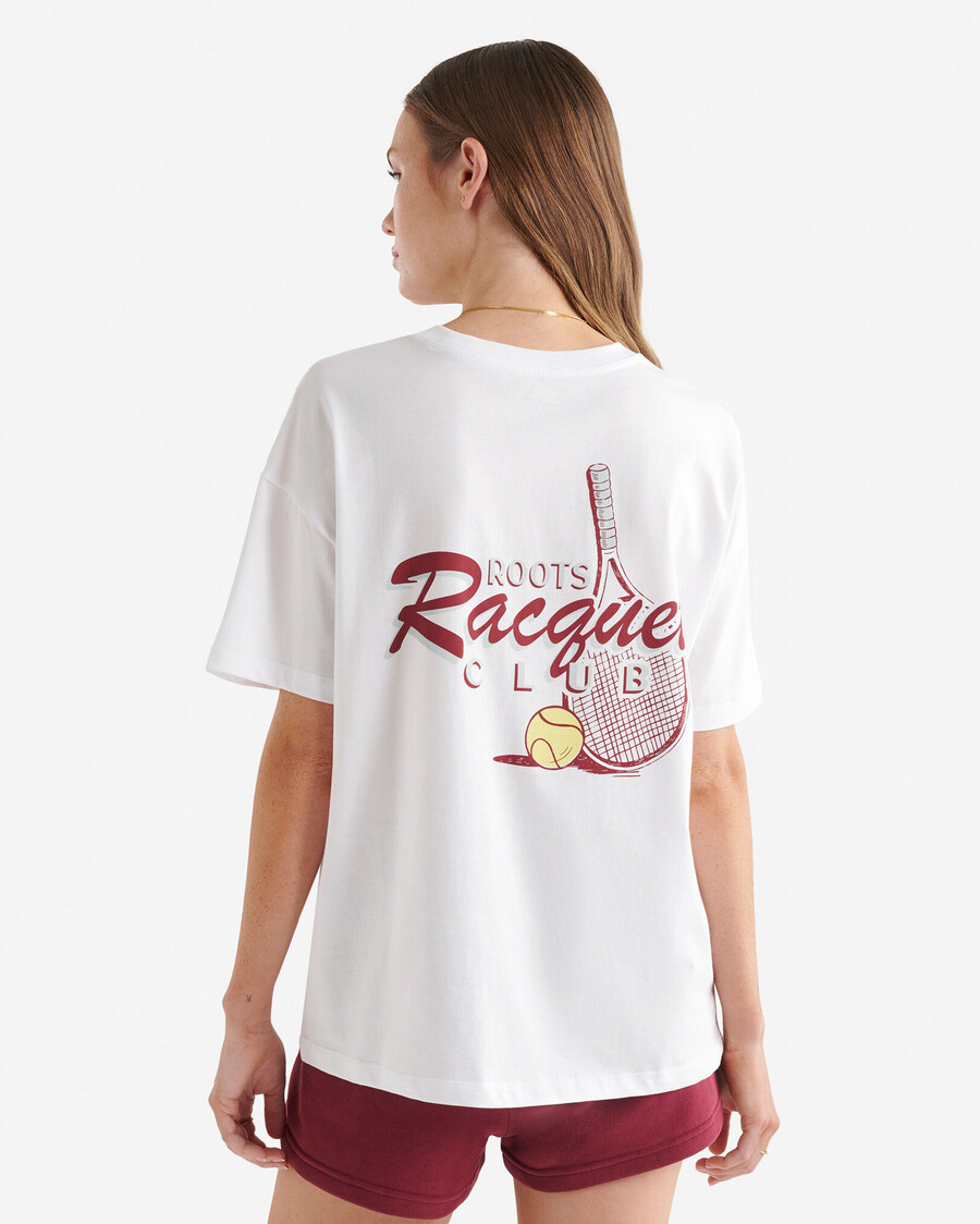 camiseta roots racquet club para mujer