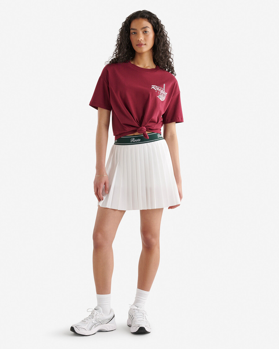 camiseta roots racquet club para mujer