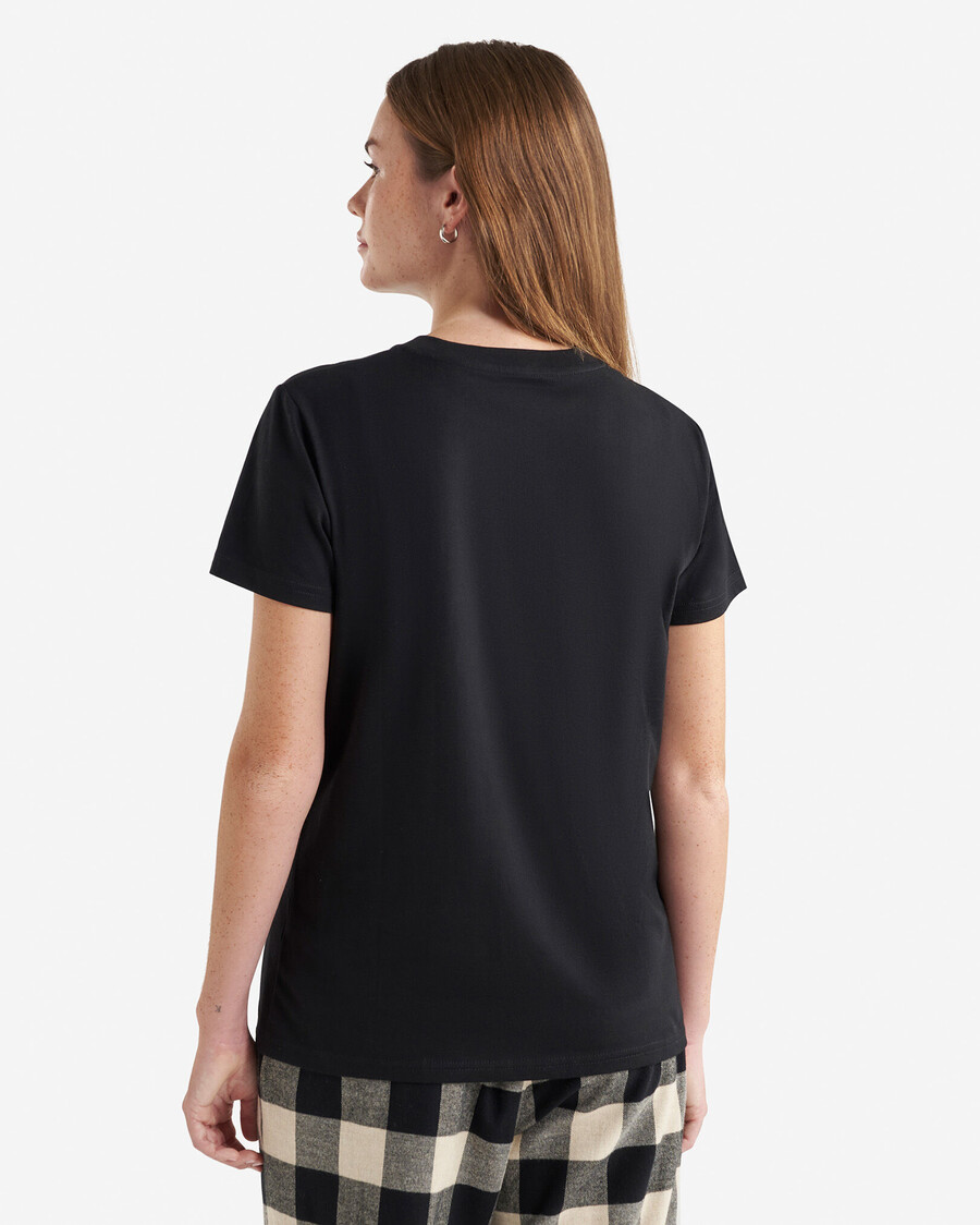 camiseta a cuadros cooper para mujer