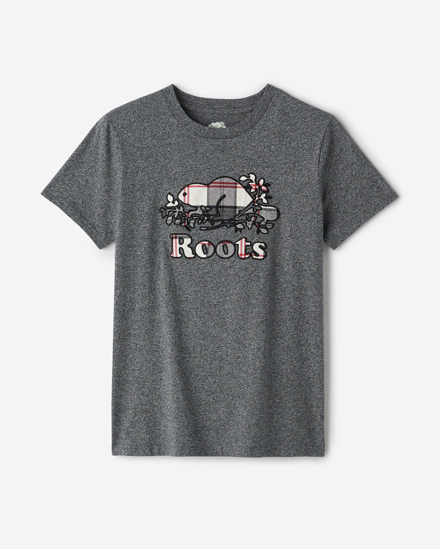 camiseta a cuadros cooper para mujer