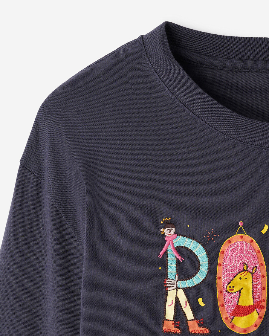camiseta de manga larga para mujer del año del caballo