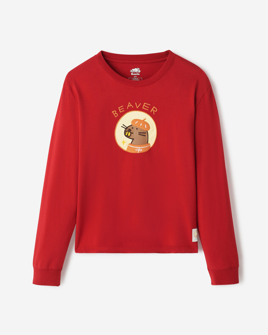 camiseta de manga larga para mujer del año del caballo
