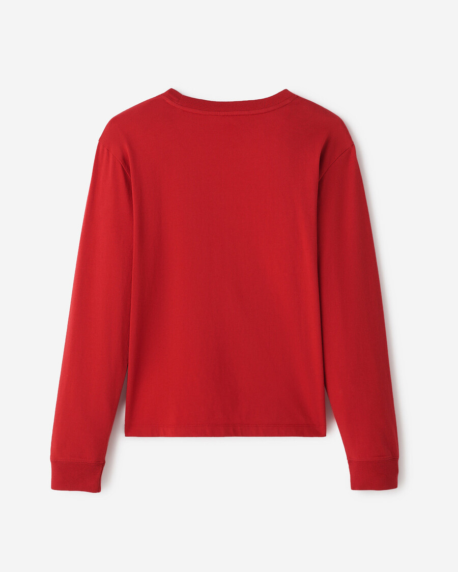 camiseta de manga larga para mujer del año del caballo