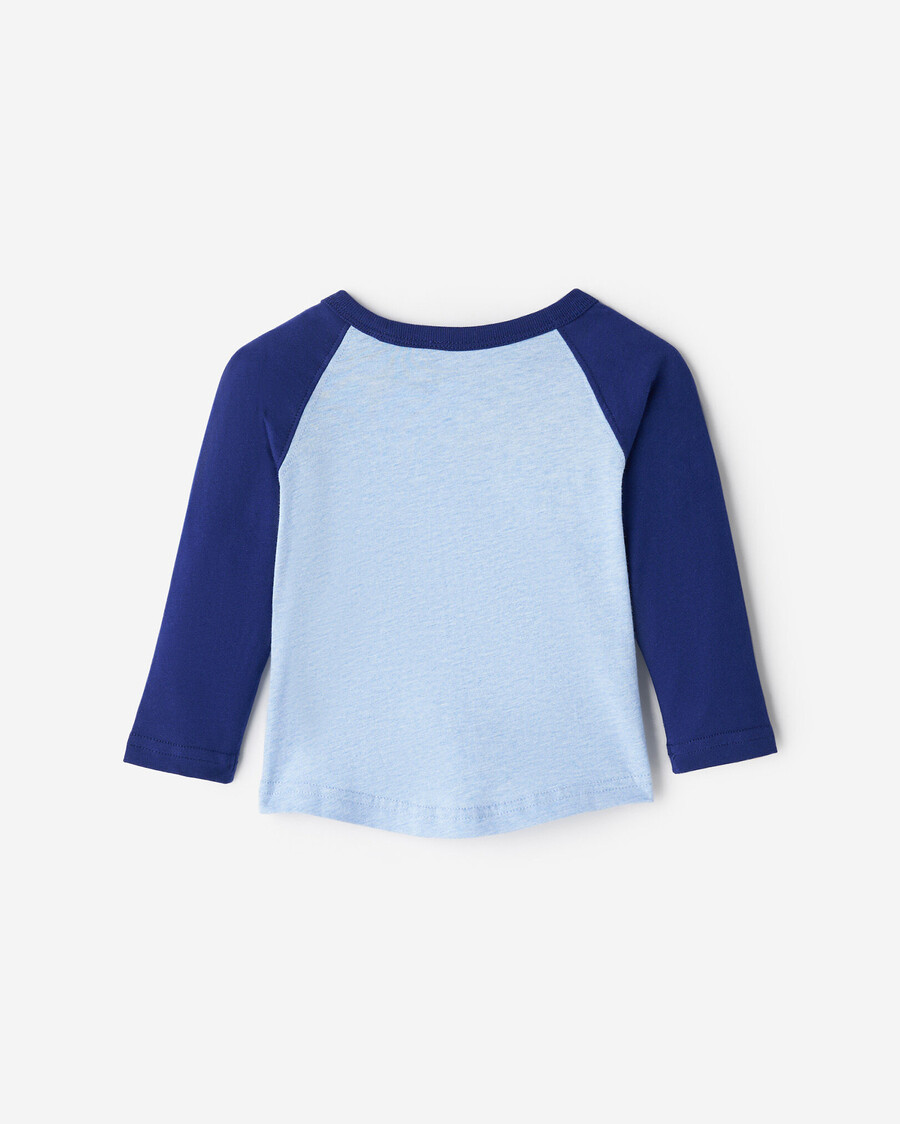 camiseta de béisbol baby organic cooper
