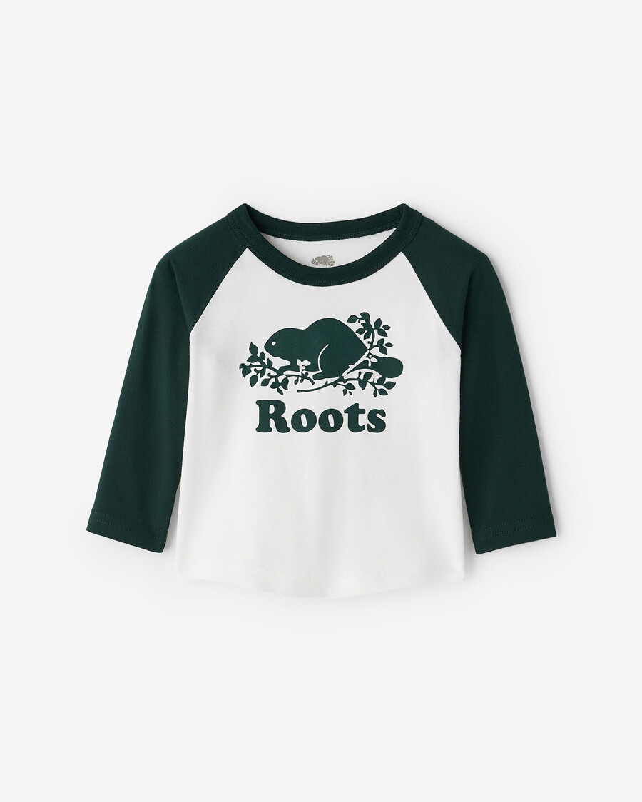 camiseta de béisbol baby organic cooper