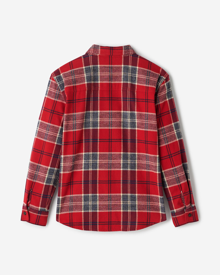 camisa tidings a cuadros para niños