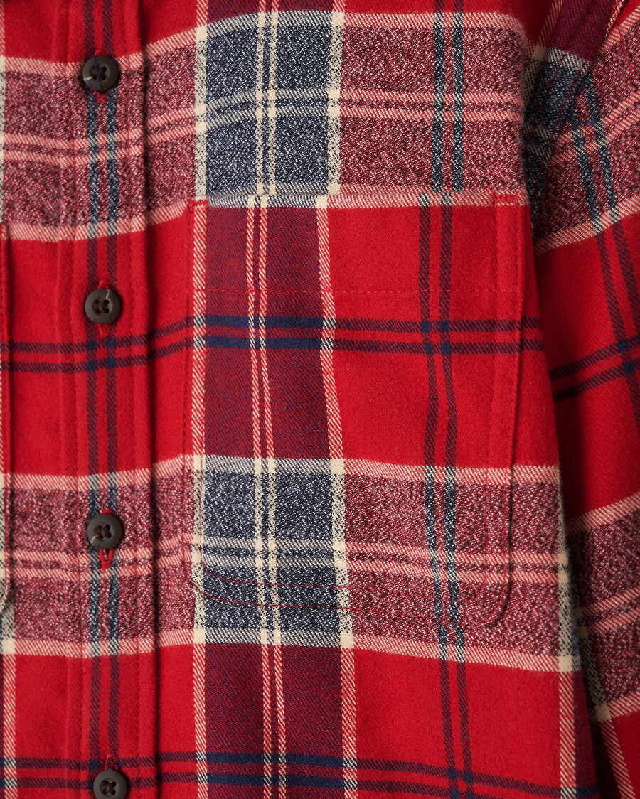 camisa tidings a cuadros para niños