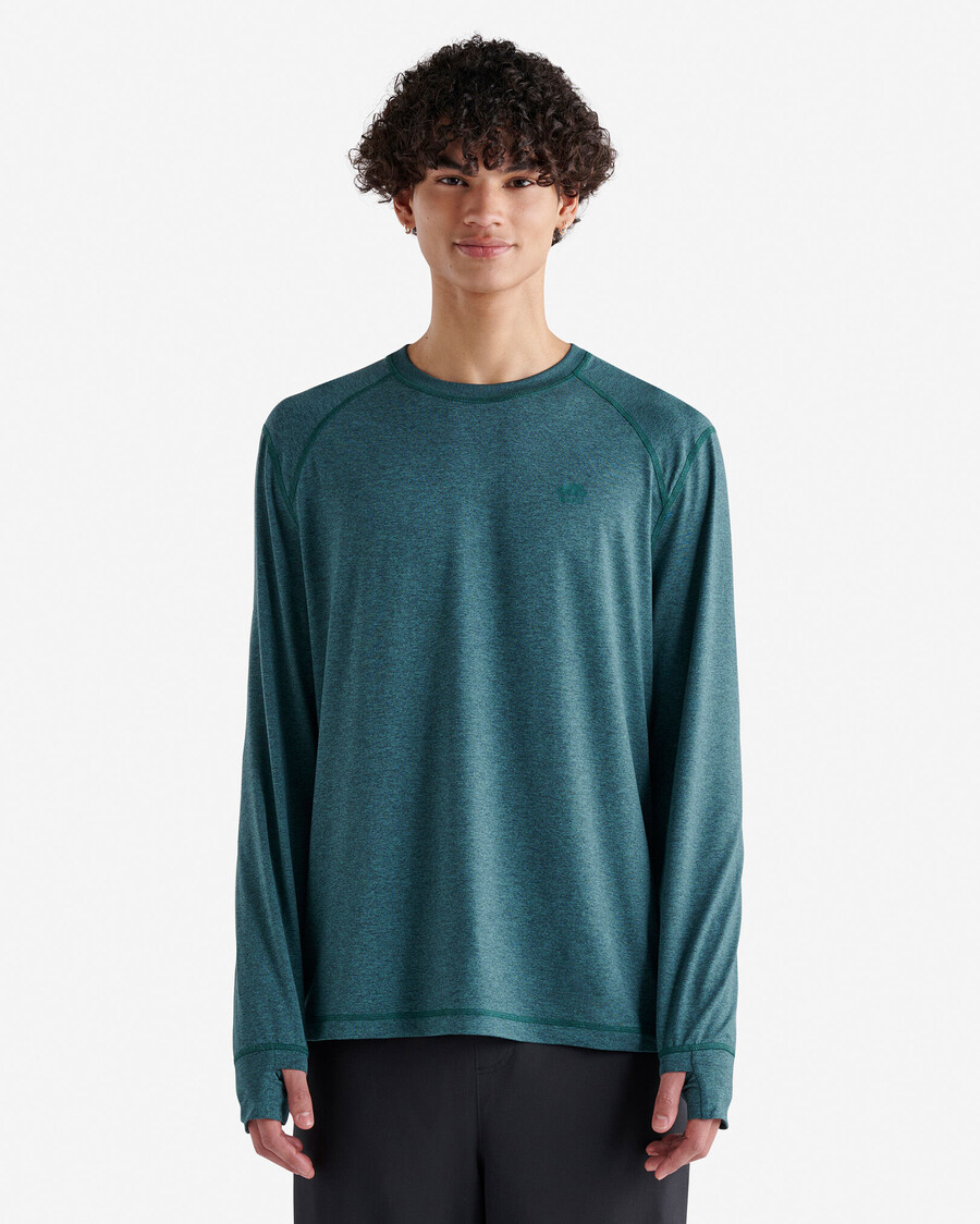 renew knit top de manga larga