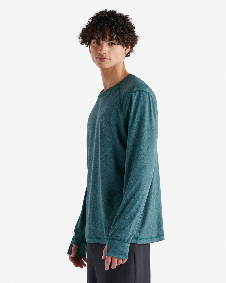renew knit top de manga larga