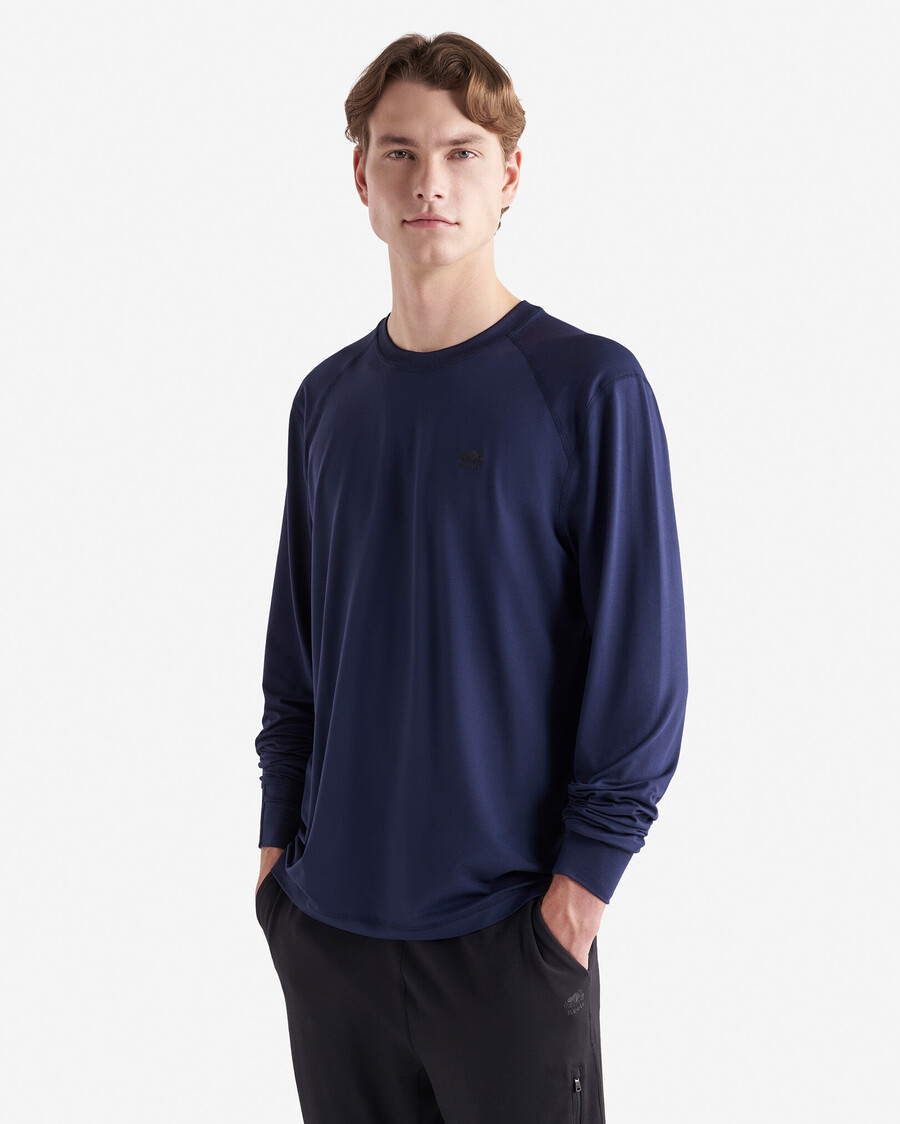 renew knit top de manga larga