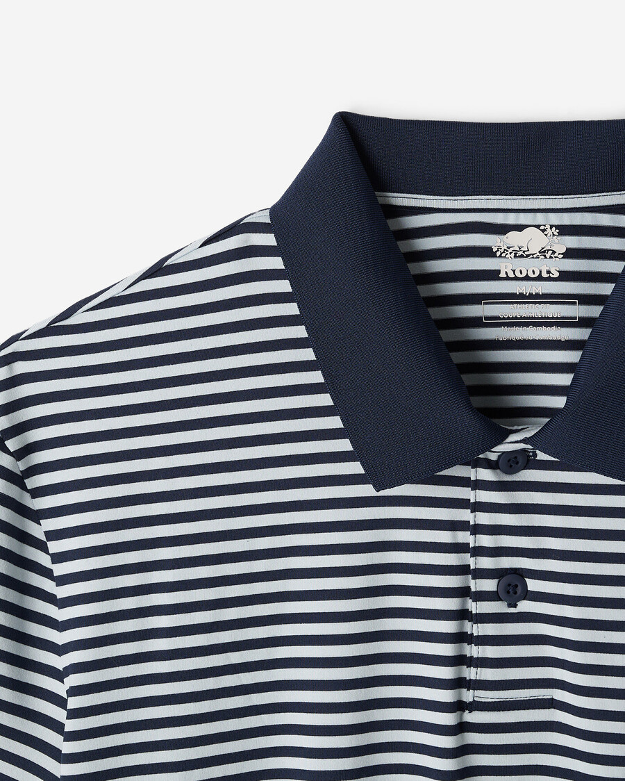 polo de rayas de punto renew