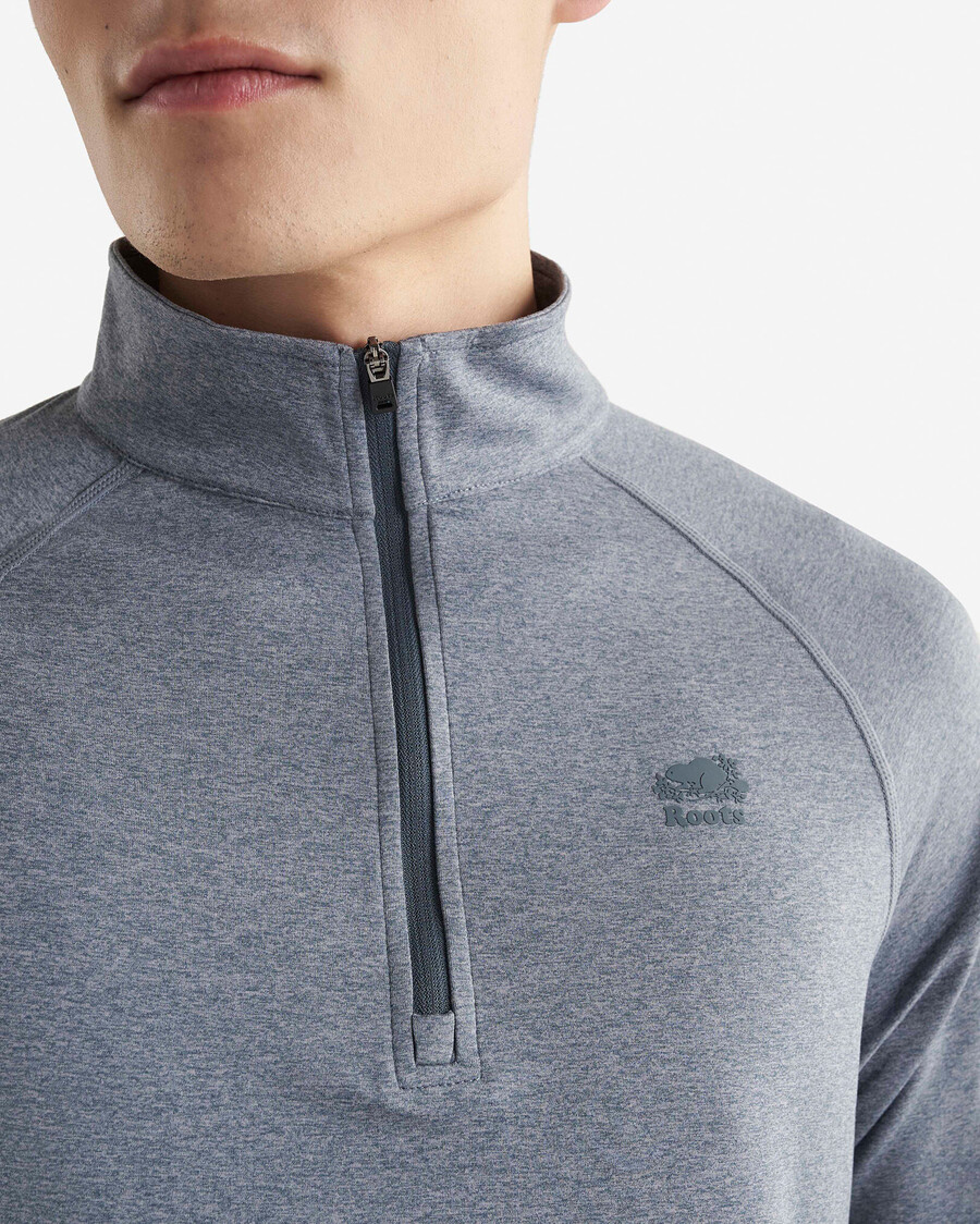 renew knit half zip