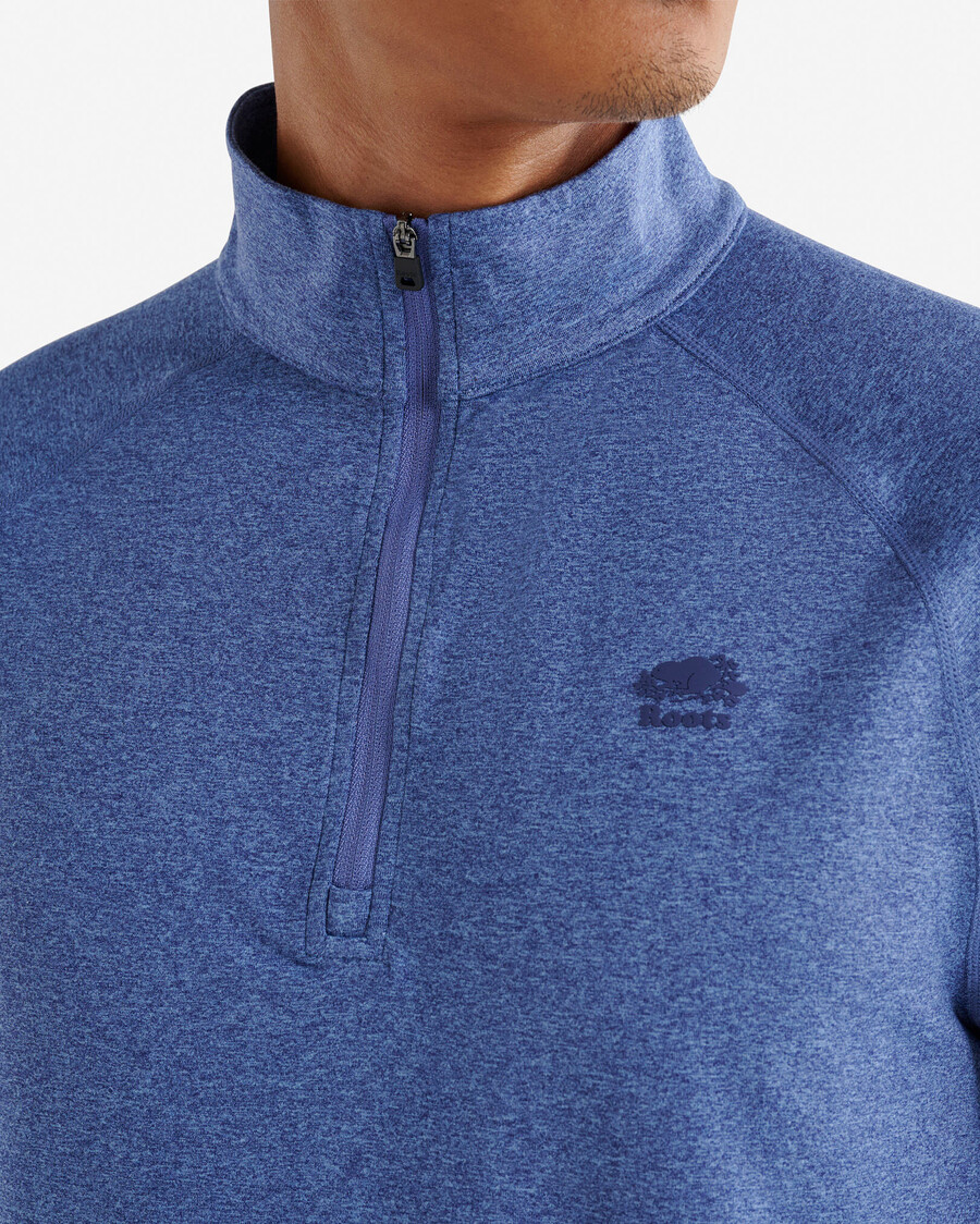 renew knit half zip