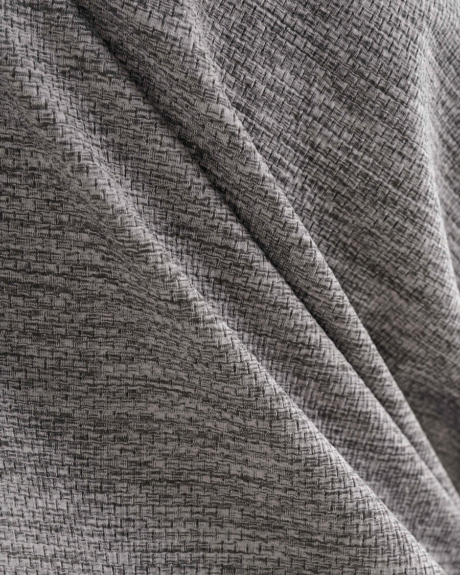 sudadera con capucha texturizada activa con media cremallera
