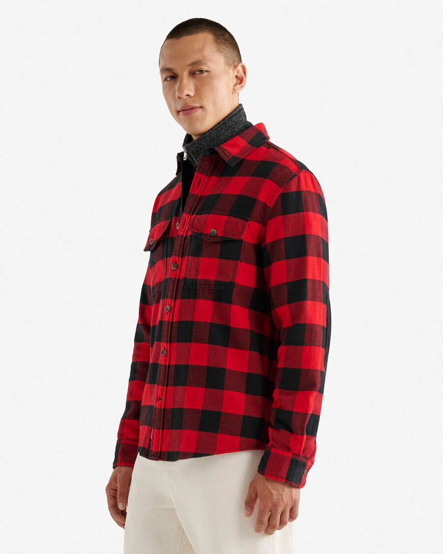 camisa a cuadros de parque
