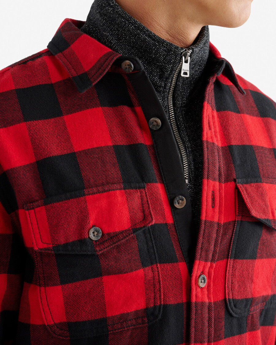 camisa a cuadros de parque