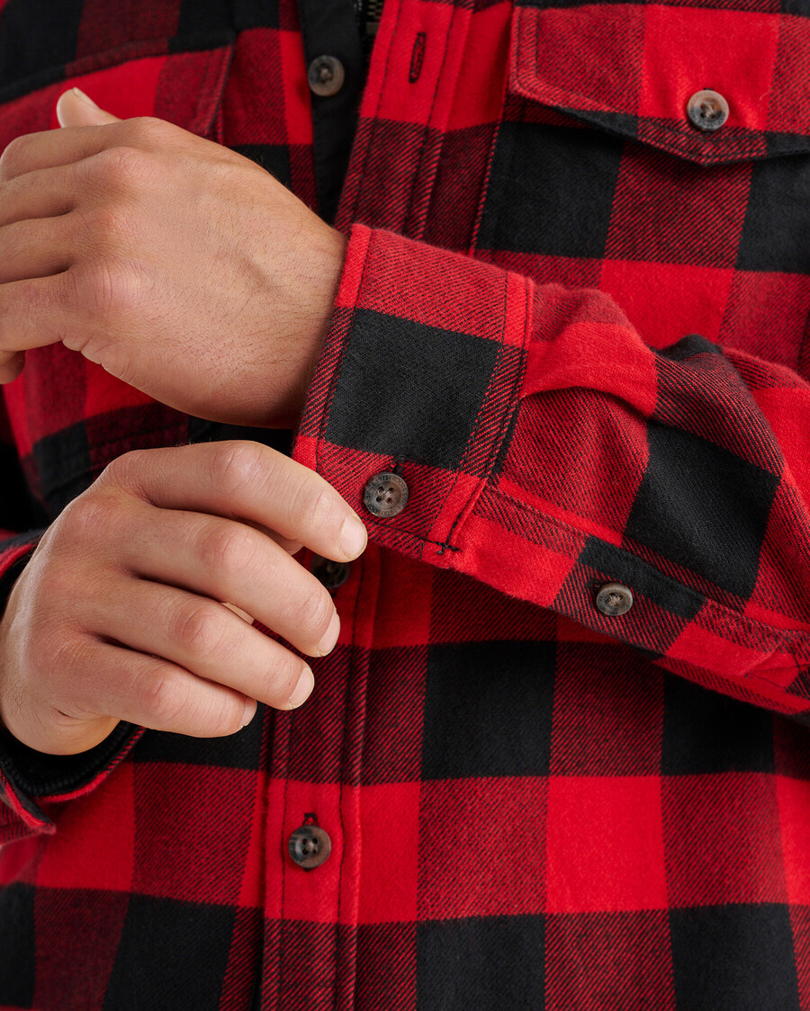 camisa a cuadros de parque