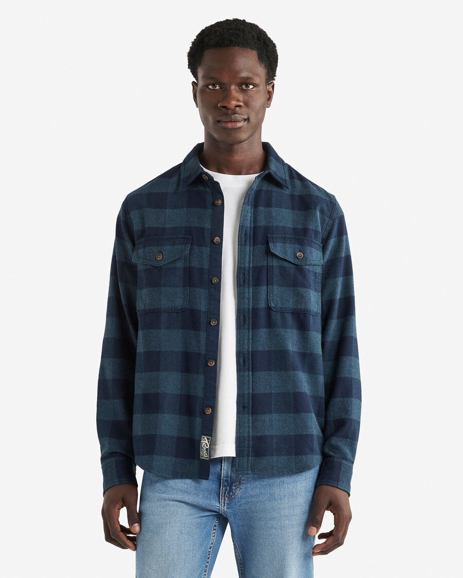 camisa a cuadros de parque