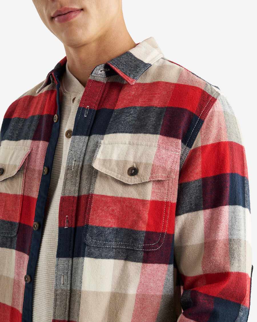 camisa a cuadros de parque