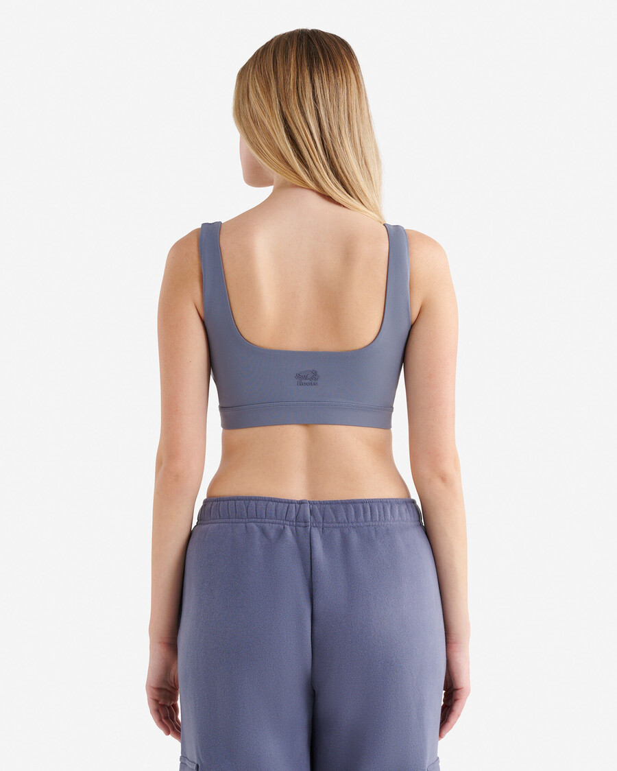sujetador deportivo elástico con ribetes restore
