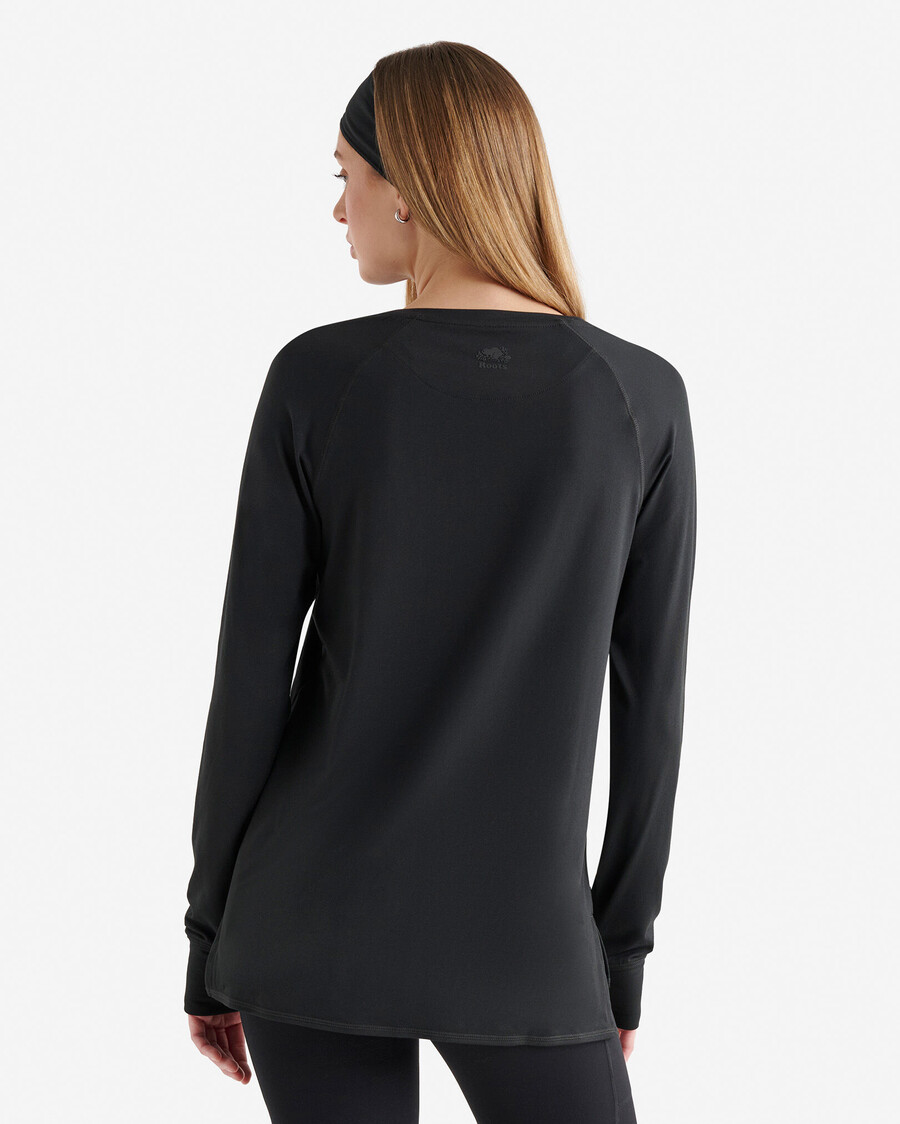 renew knit top de manga larga 2.0